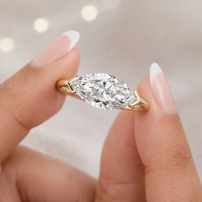 Lab Grown Diamond Engagement Ring