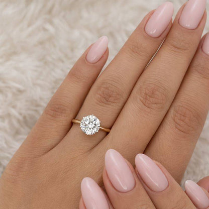 Lab Grown Diamond Solitaire Ring
