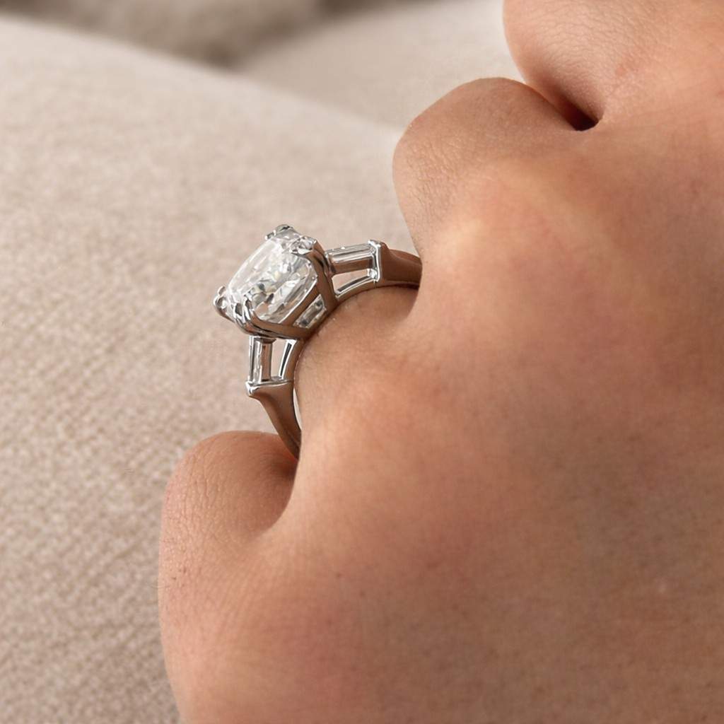 lab grown diamond wedding ring 