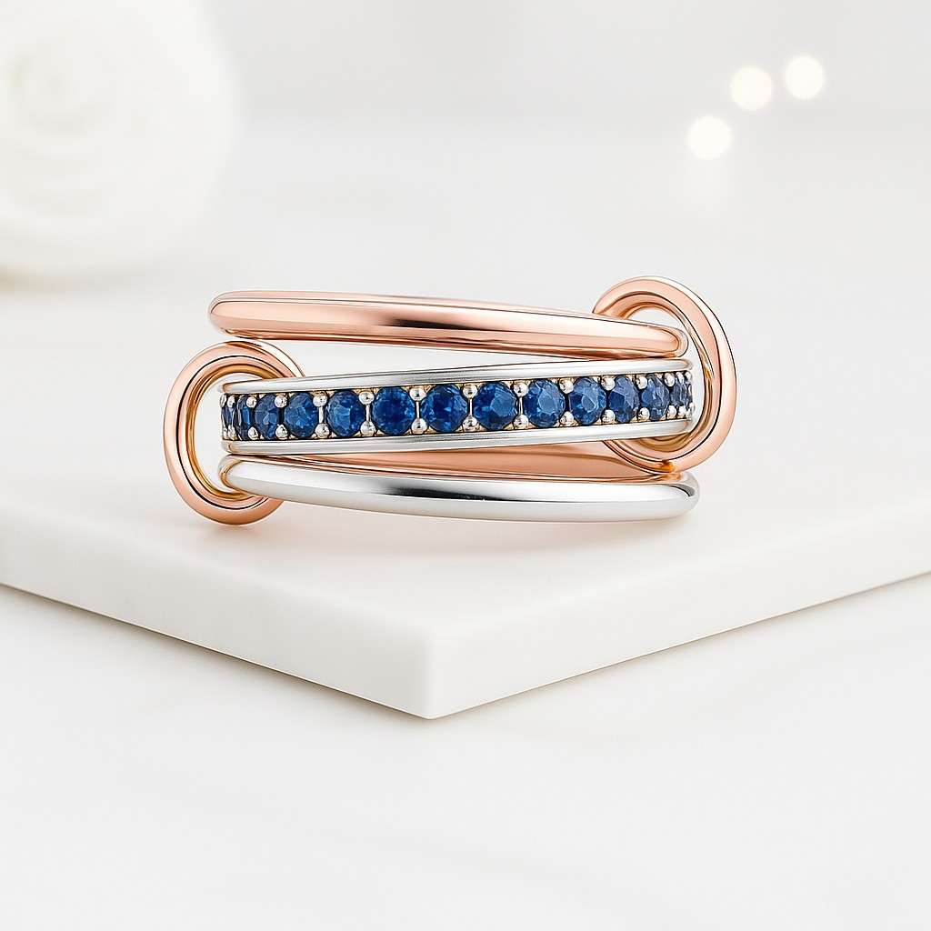 link eternity wedding band for women
