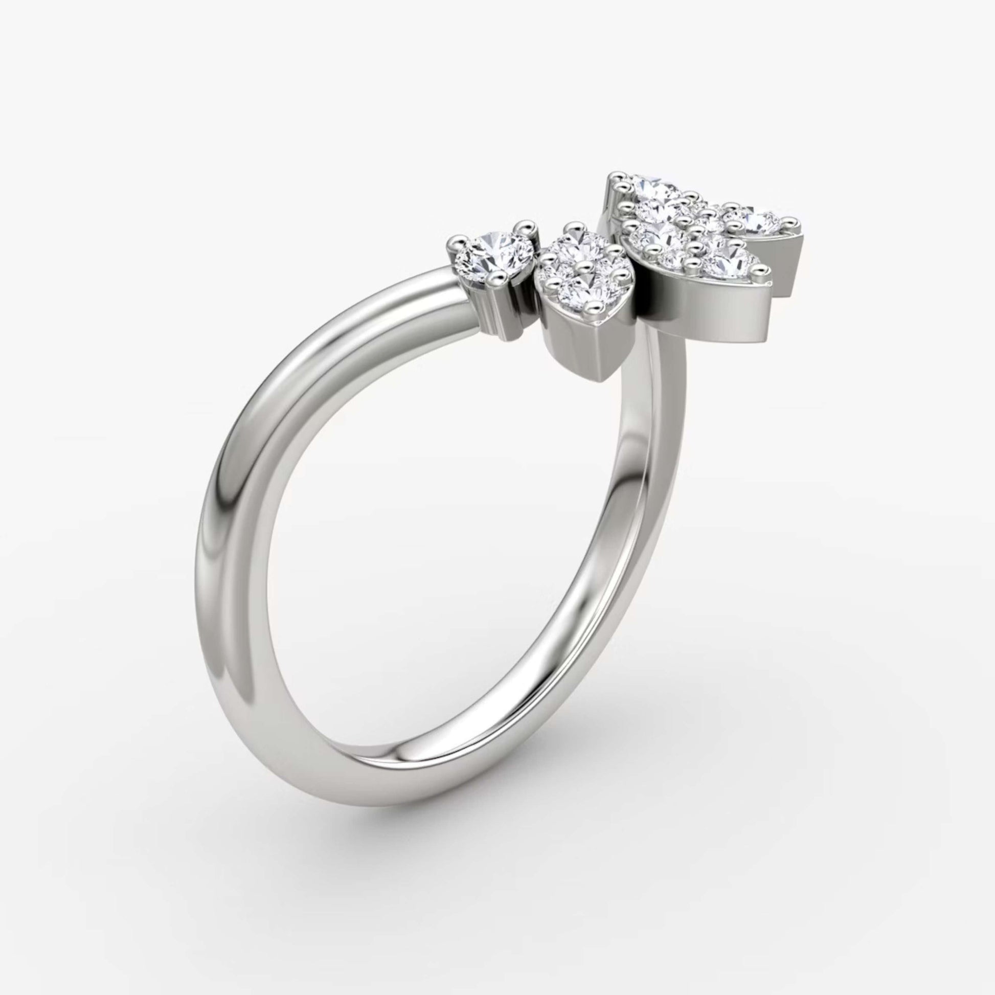  Matching Full Eternity Wedding Band Engagement Ring 