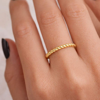 Matching Wedding Band
Gold Matching Ring For Her
