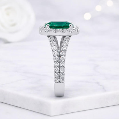  May Birthstone Ring Gift for Her