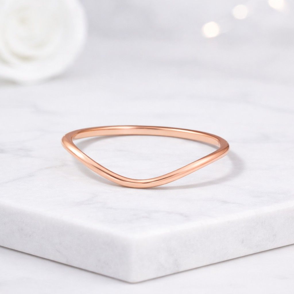 minimalist ring matching band