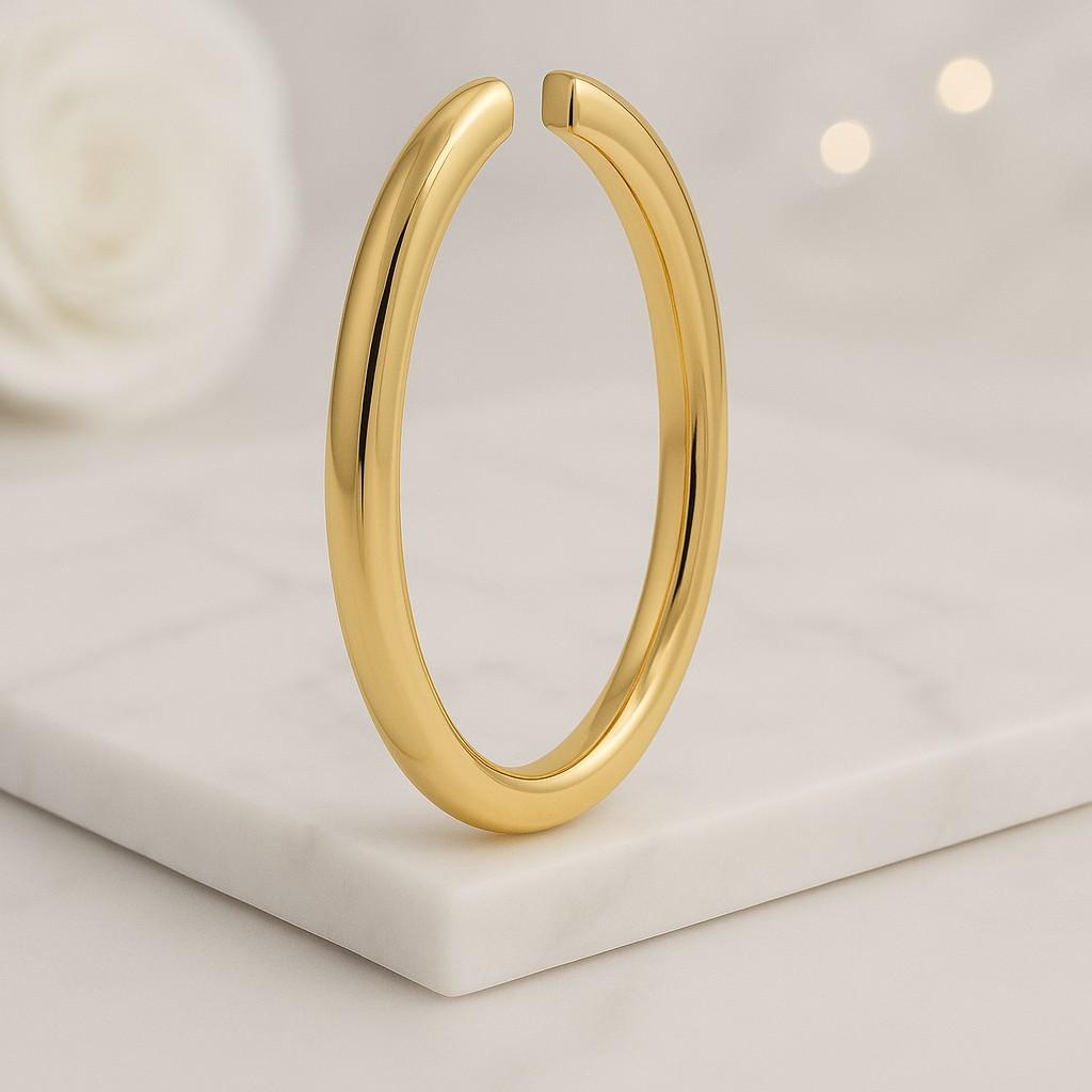 minimalist stacking ring, simple plain stacker band