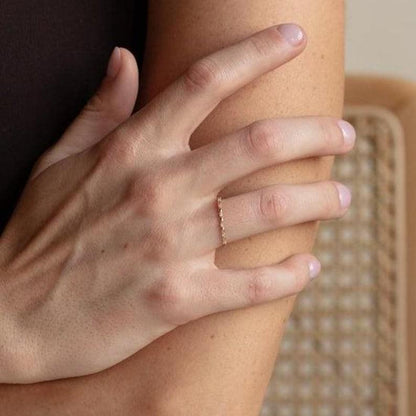Minimalist Wedding Ring for Women