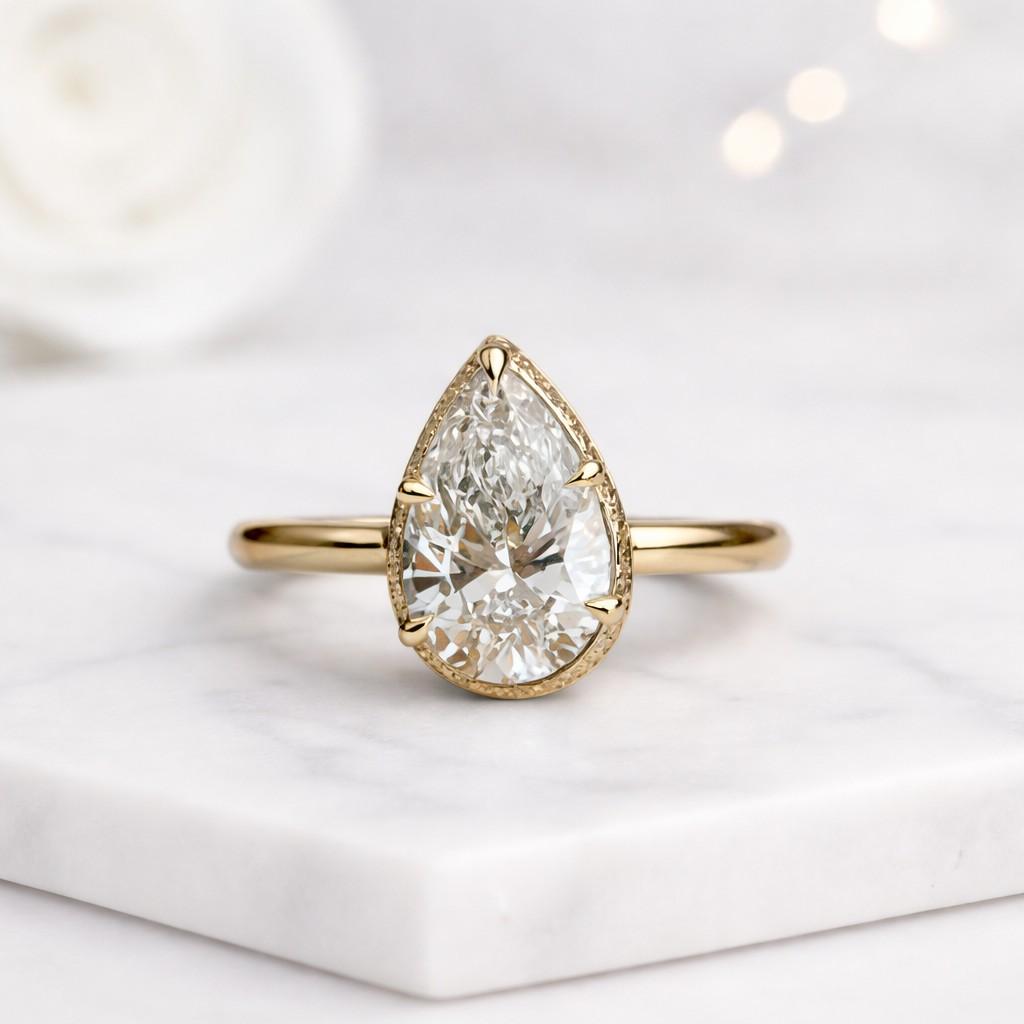 Modern Engagement Ring