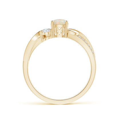 Opal Engagement Ring  