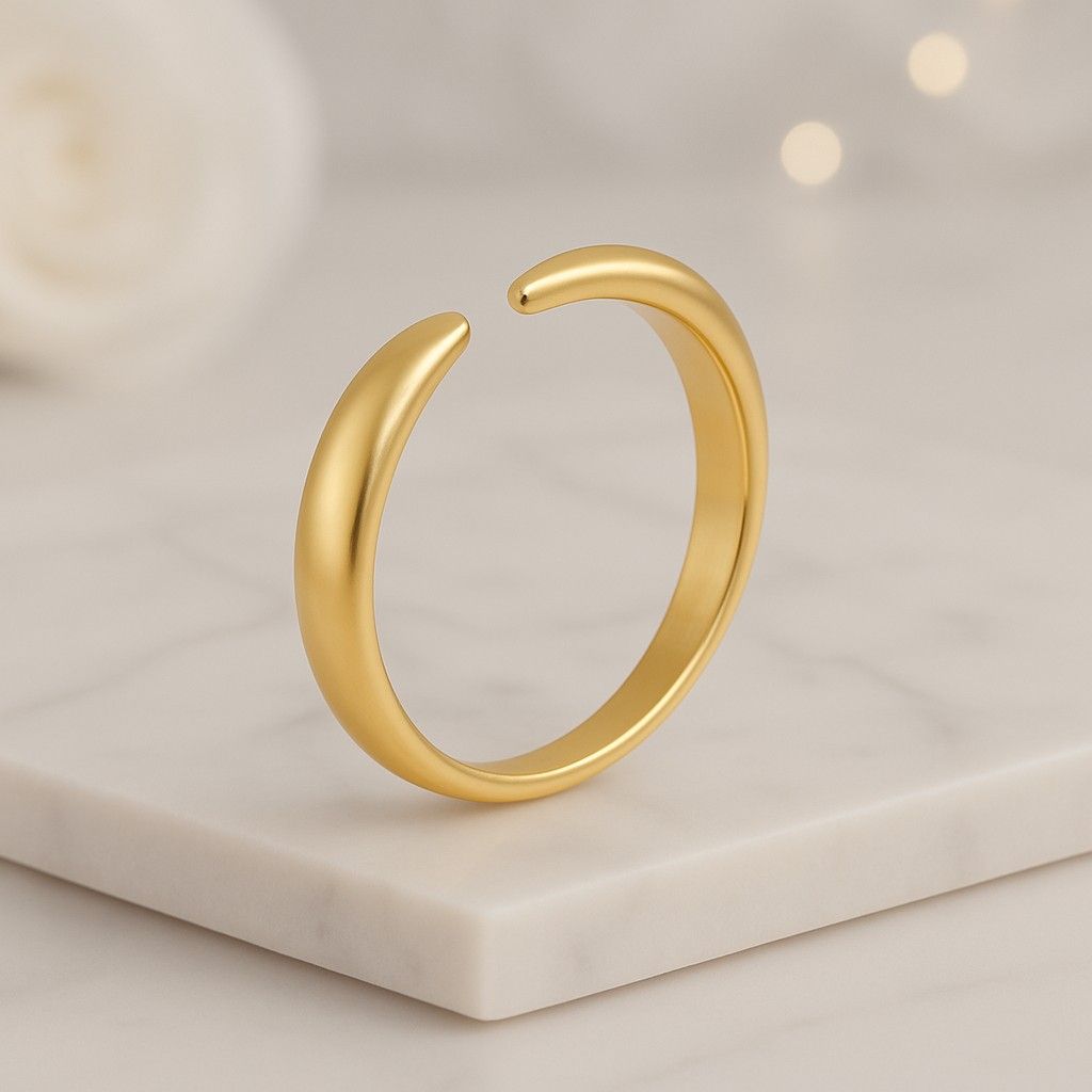 open gap wedding band minimalist sterling silver knuckle ring