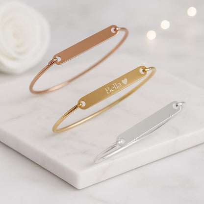 Open Wedding Bracelet Thin Minimalist Stacking Bracelet Open Gap Spacer Bracelet Matching Bracelet For Women