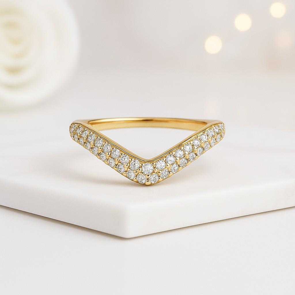 lab grown diamond ring
