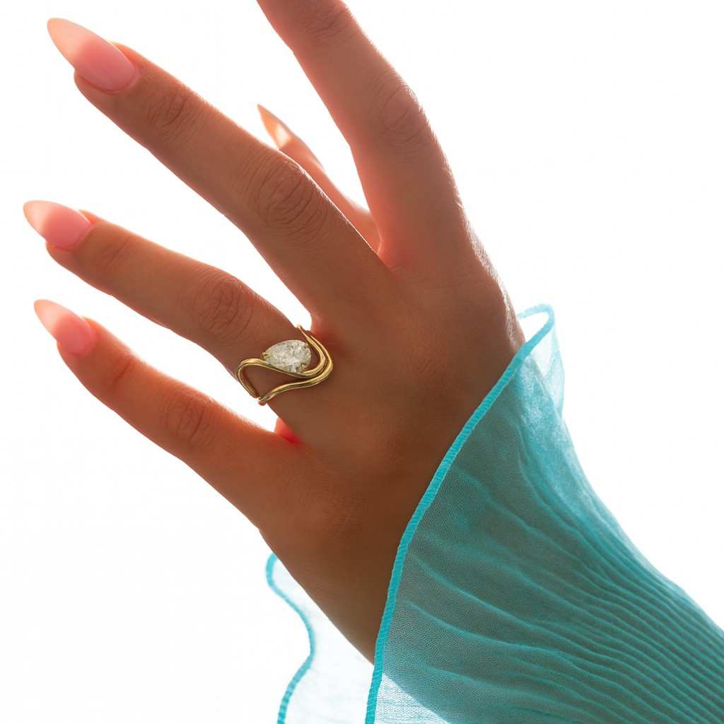 Oval Cut Hidden Halo Ring Oval Cut Moissanite Engagement Ring For Her Oval Solitaire With Halo Wedding Ring Diamond Stimulant CZ Ring