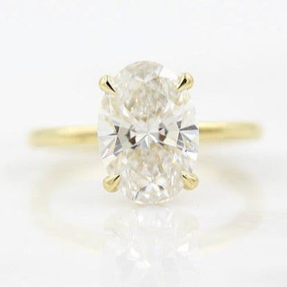 Oval Cut Solitaire Ring