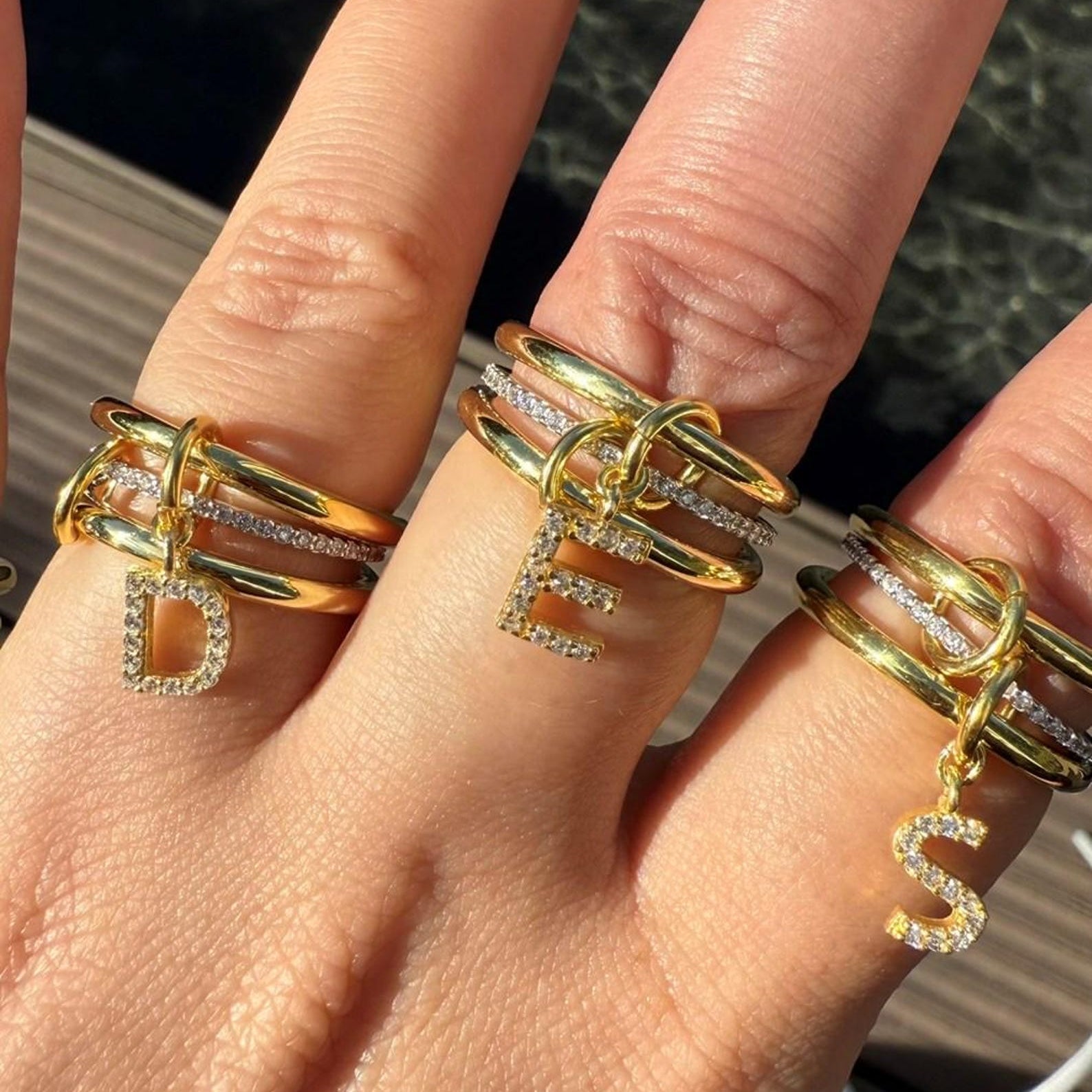 Personalized Initial Ring
