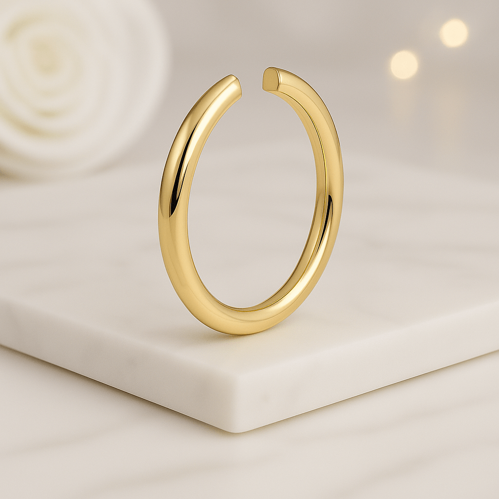 Plain Customized Open Wedding Band
