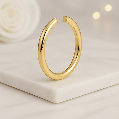 Plain Customized Open Wedding Band