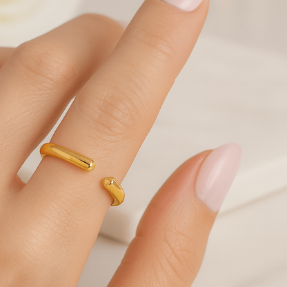 Plain Customized Open Wedding Band 