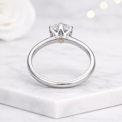 Dainty Engagement Promise Band Jewelry for Women,