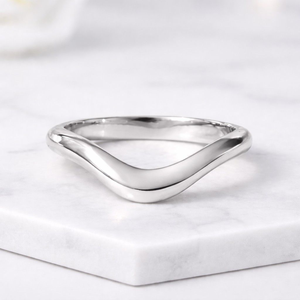 real gold wedding band