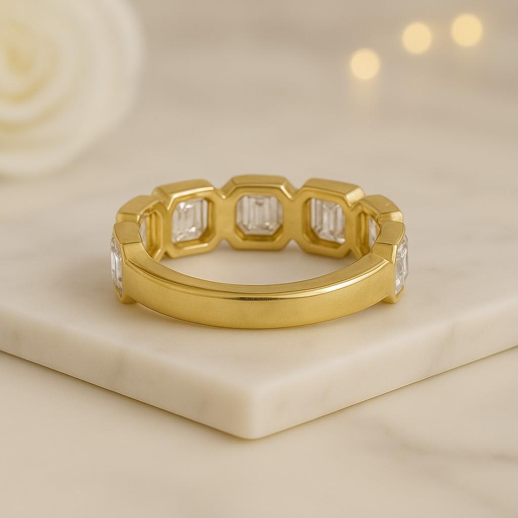 round cut lab diamond hidden halo solitaire engagement ring 0.50 carat lab grown diamond wedding ring  14k yellow gold ring