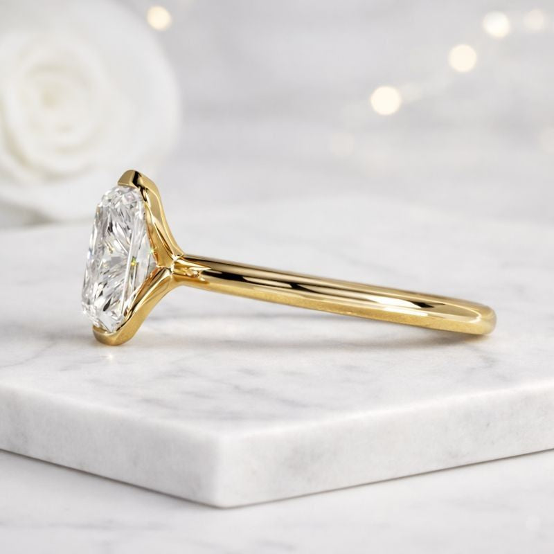 Round Band for Women Minimalist Stackable Ring
