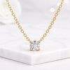Round Cut Eco Friendly Diamond Solitaire Necklace