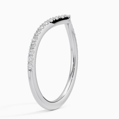 Round Lab Grown Diamond Band