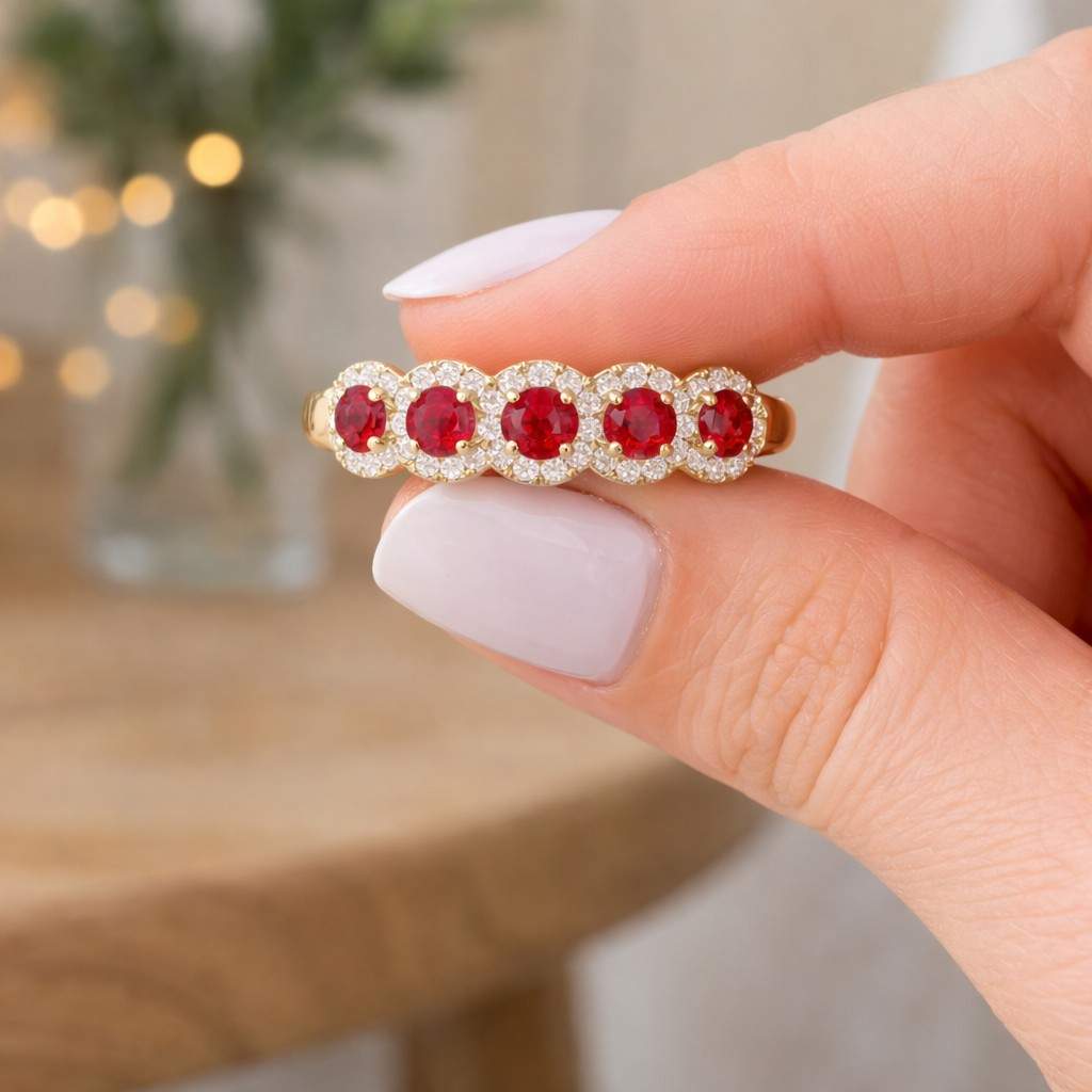 ruby wedding band