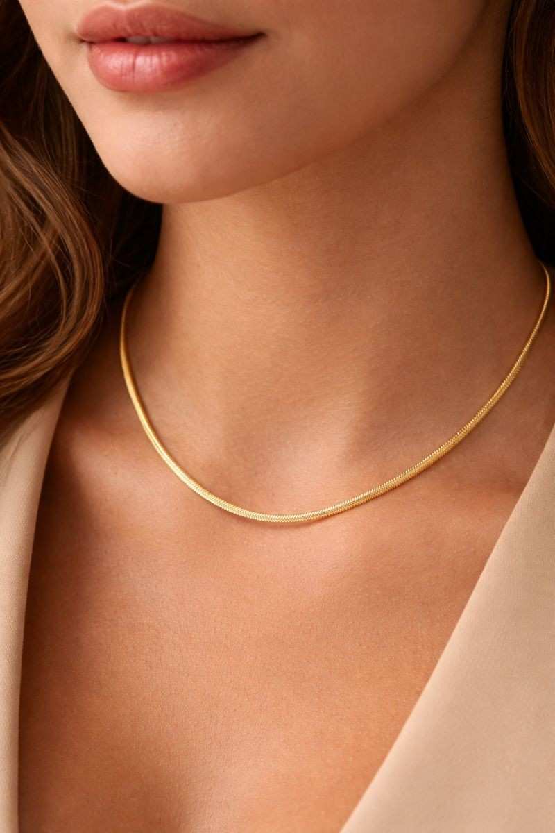 solid gold cross pendant necklace dainty baptism christening gift
