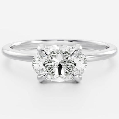 Solitaire Ring, Gift for Wife
