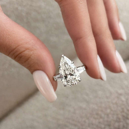 Tapered Baguettes Ring for Women