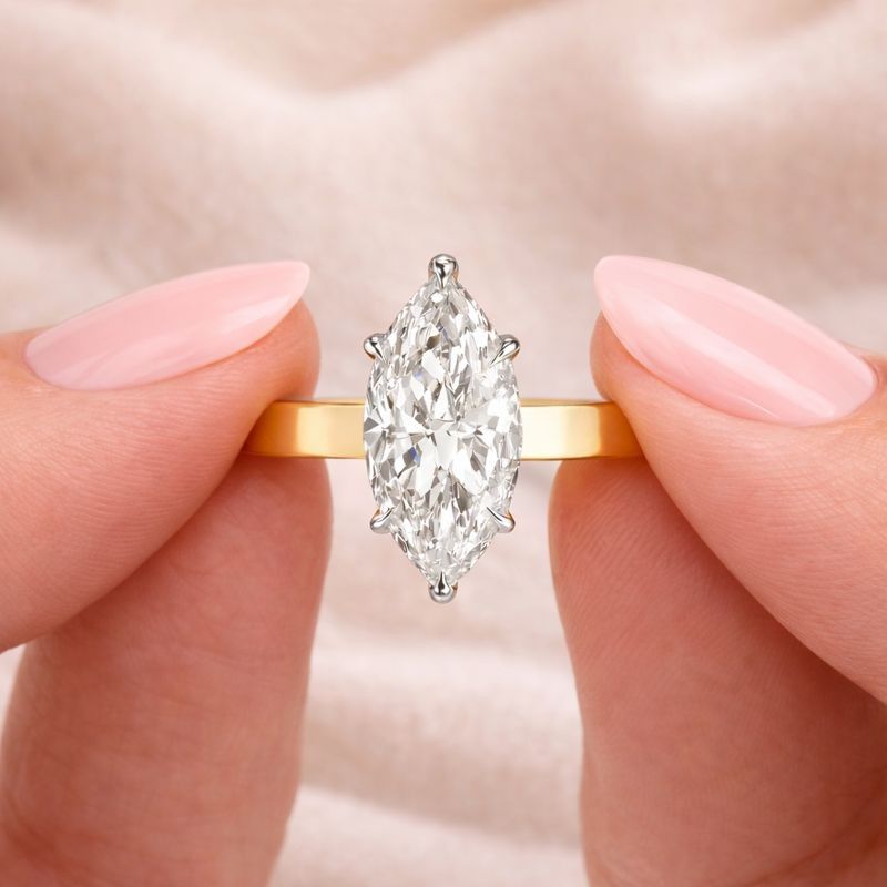 Thick Band Wedding Ring