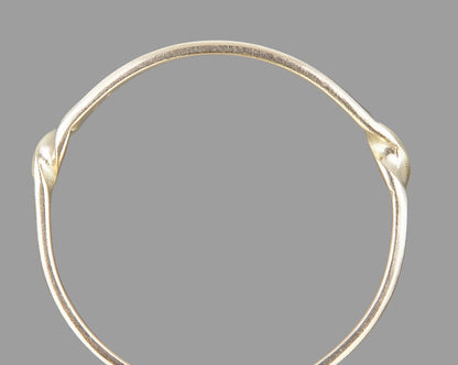 Thin Matching Ring For His Her Gold Band