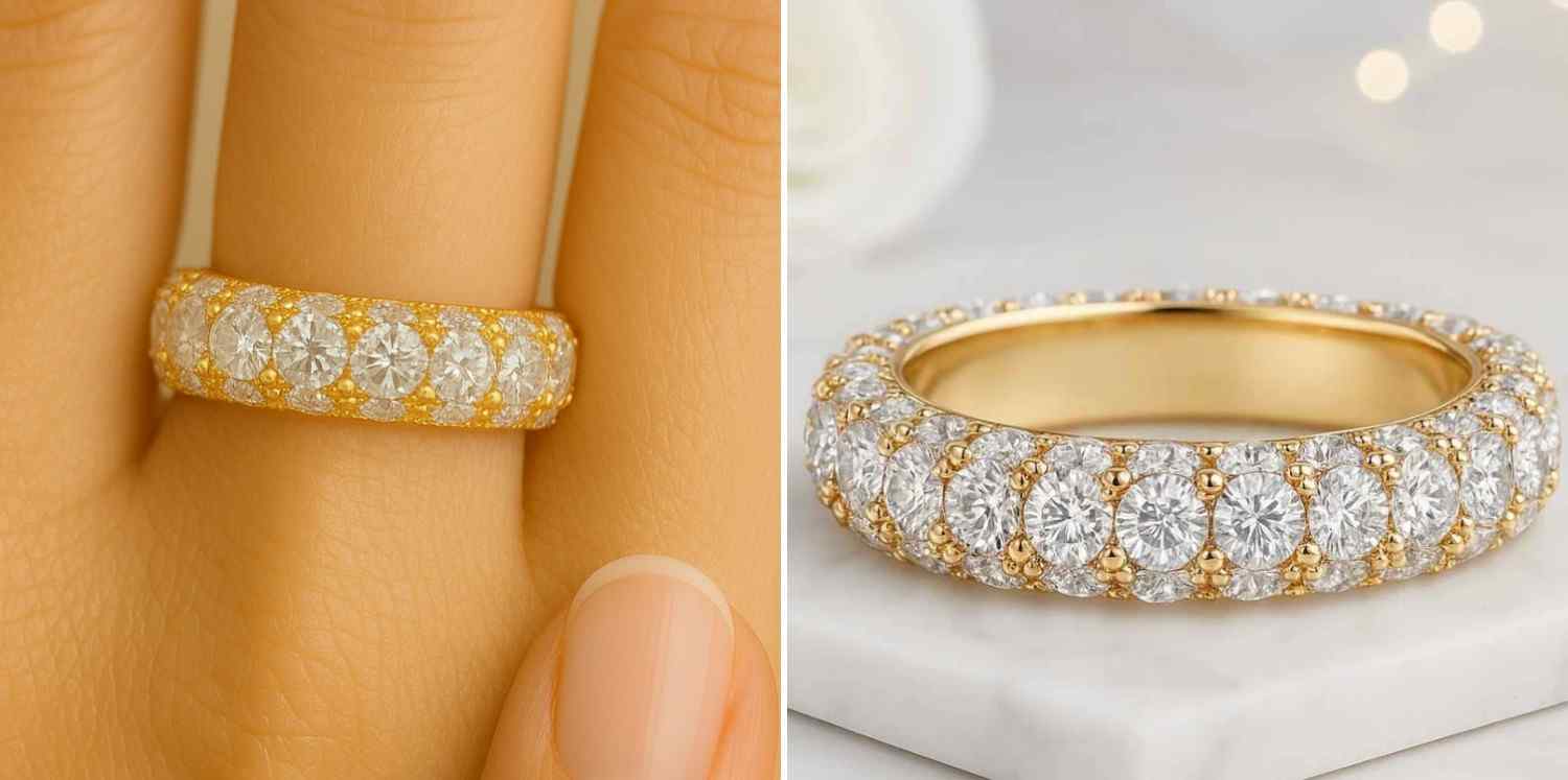 Three Inside Wedding Ring