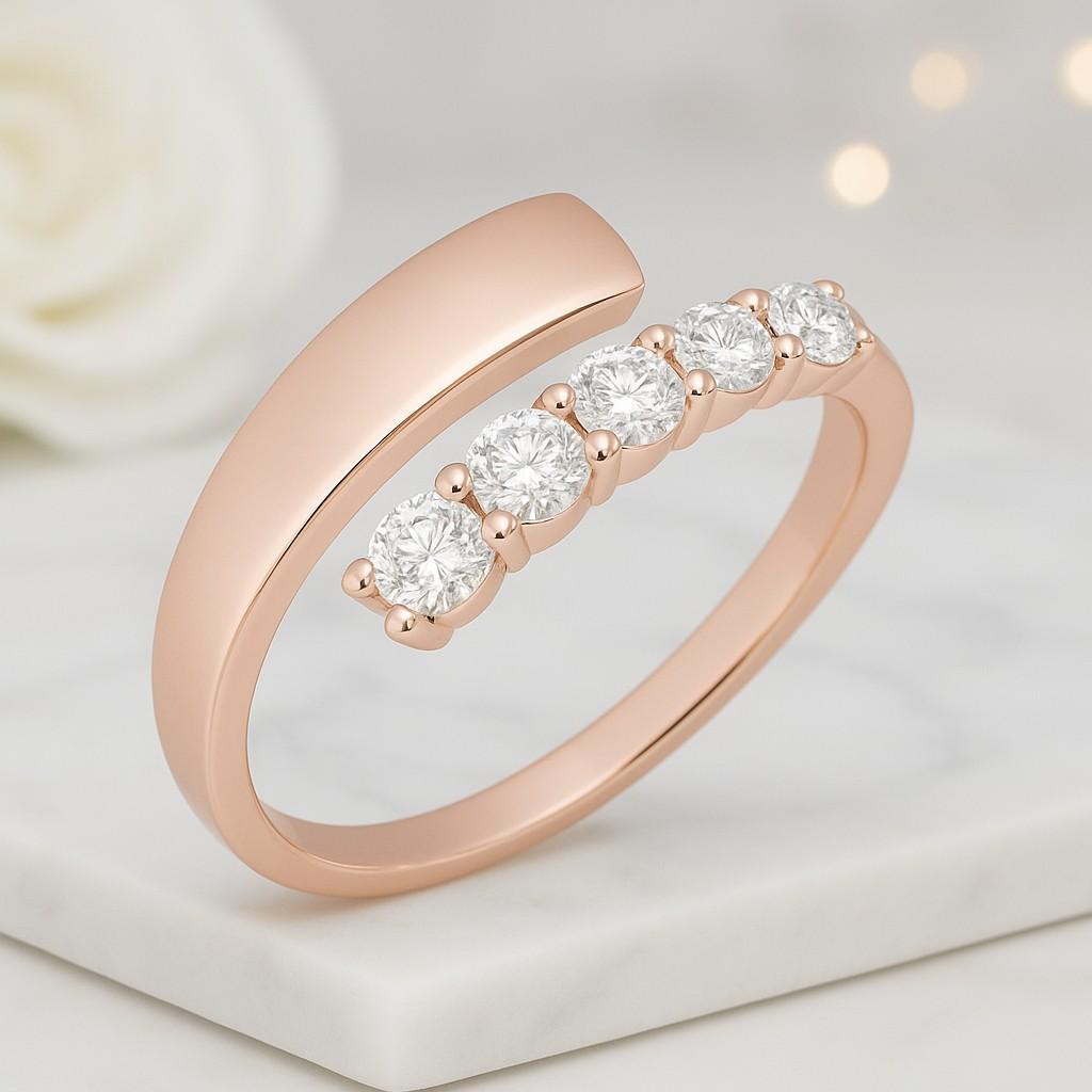 Three Stone Diamond Ring  Colorless Diamond Wedding Ring Three Stone Emerald Ring 3 Stone Wedding Ring  Taper Baguette ThreeStone Ring
