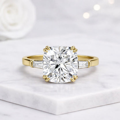 Three Stone Engagement Ring