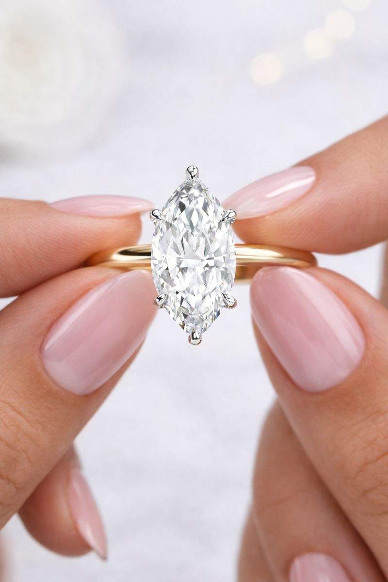  Tow Tone Metal Ring