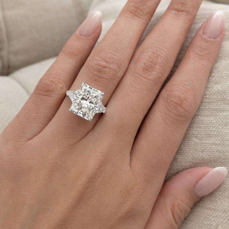 Trillion Engagement Ring
