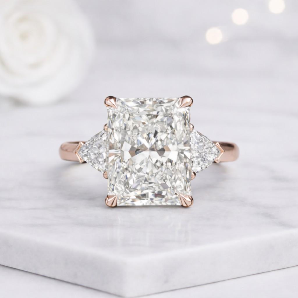 trilogy engagement ring

