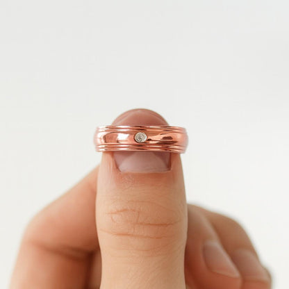 Two Stone Lab Grown Diamond Ring Princess And Pear Shape Modern Engagement
