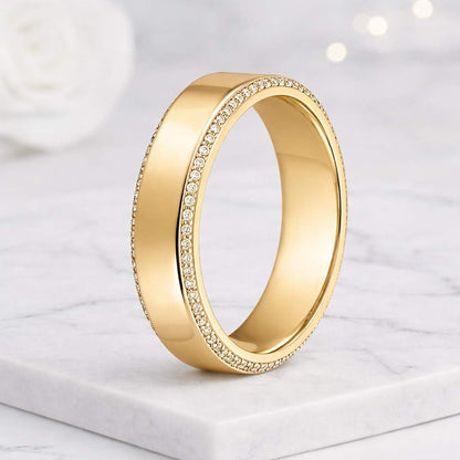 Unique Eternity Wedding Band