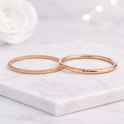 Valentine Gift Bridal Matching Bands 