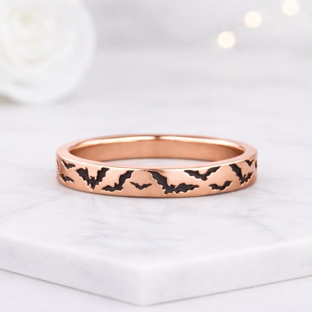 vampire ring, natural animal ring, animal lover jewelry
