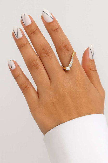 Vintage Ruby wedding band Rose gold wedding band Unique Marquise cut Diamond Half eternity wedding band Bridal Matching Stackable band