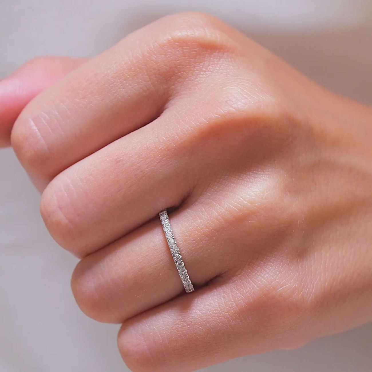wedding special diamond engagement band