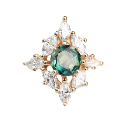 White Gold Engagement Ring 