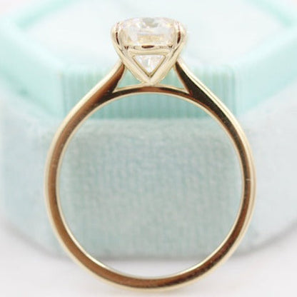 Women Proposal Dainty Minimalist Classic Ring
