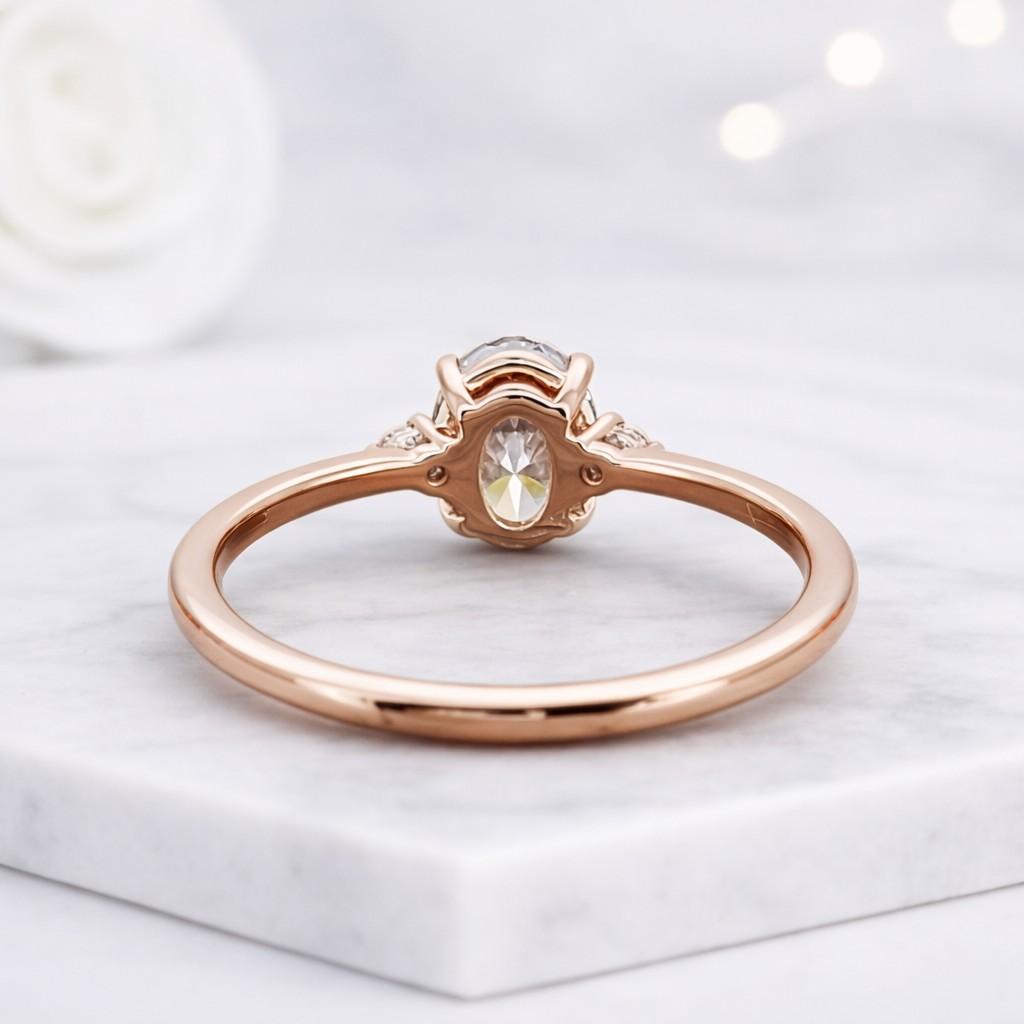 Yellow Gold Wedding Ring Anniversary Ring 