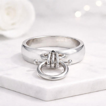 accessory ring jewelry ring contemporary ring classic ring eye catching ring ring for her ring lover gift knot jewelry circle charm ring band jewelry gold jewelry fashion jewelry modern jewelry daily jewelry ring style ring