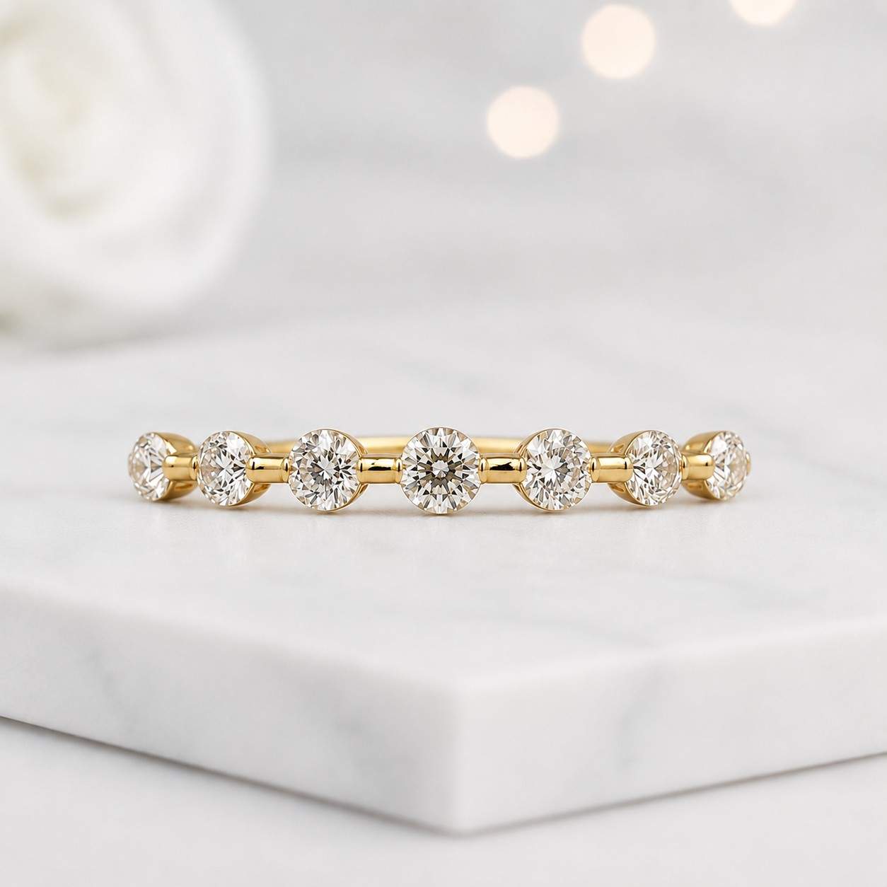 anniversary band wedding anniversary ring bridal anniversary gift birthday jewelry gift